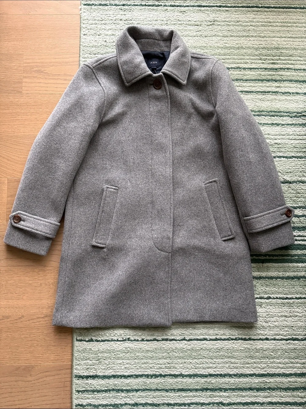 🆕 J. Crew wool blend car coat - Picture 2 of 9
